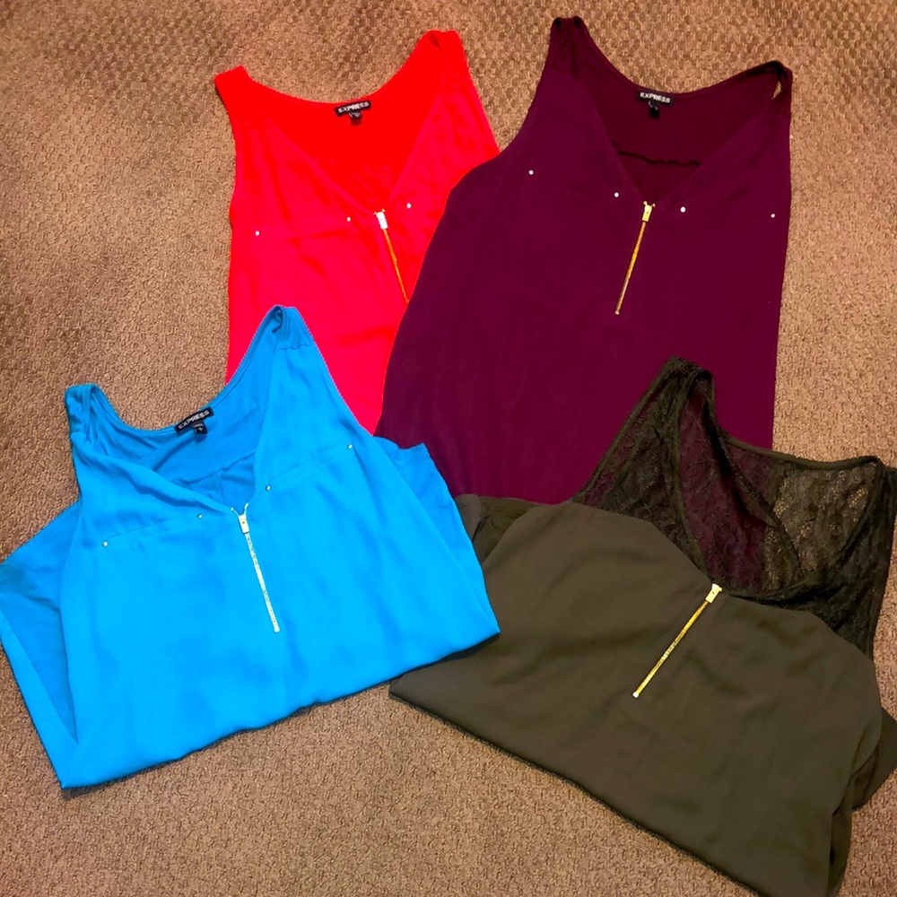 4 Express tops like new